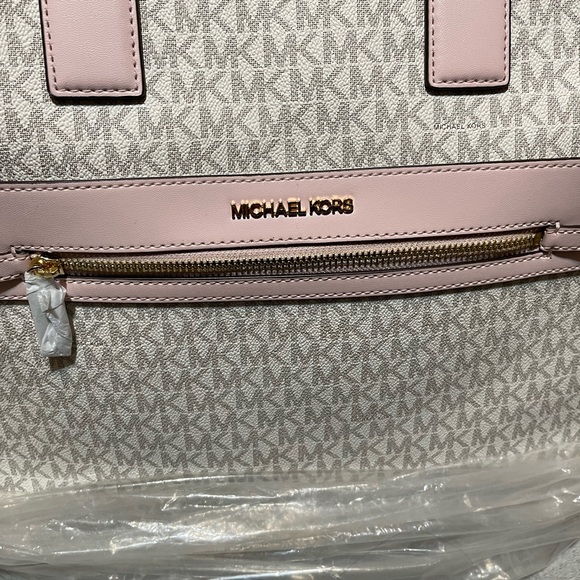 Extra Large pink Michael Kors tote bag - Picture 4 of 7